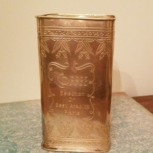 Vintage Brass Tin/Container Circa 1970's